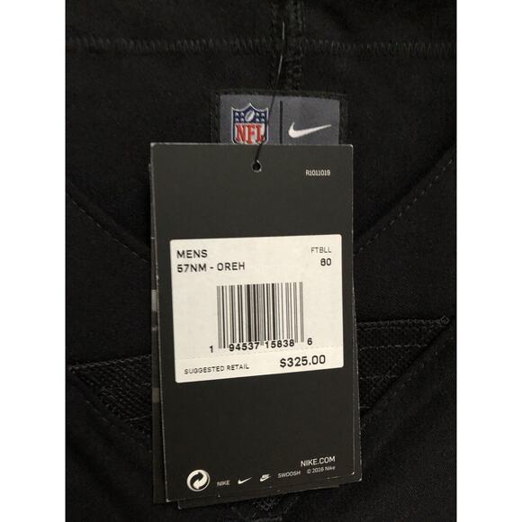 Nike Raiders Authentic On Field Player Jersey Jacobs #28 Size 60 4XL 57NM-OREH. - Picture 6 of 16